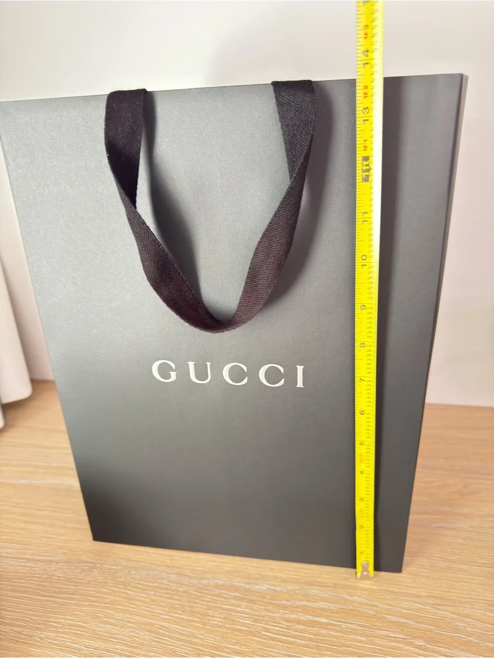 Gucci Gift Bag with Card Holder and Ribbon